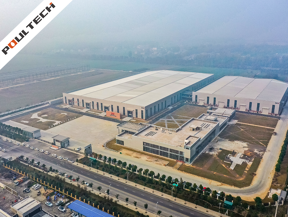 POUL TECH'S NEW FACTORY